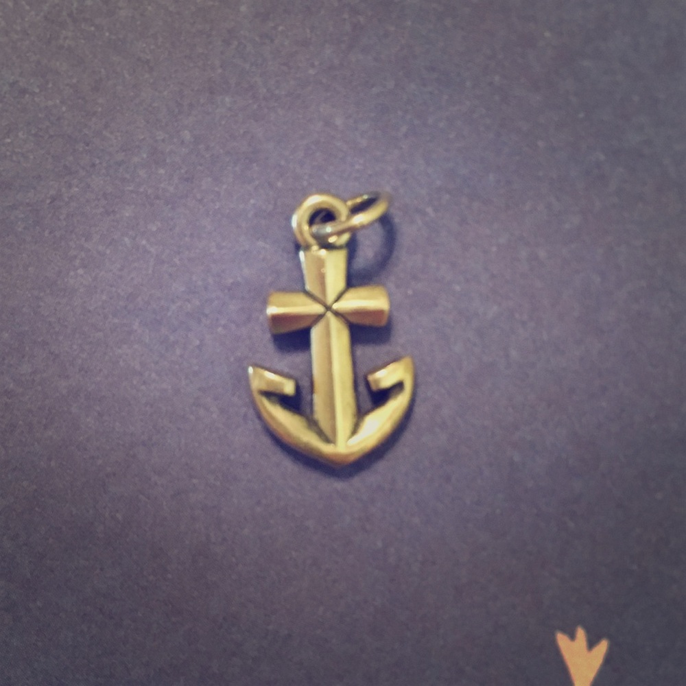 James Avery Anchor Cross Charm